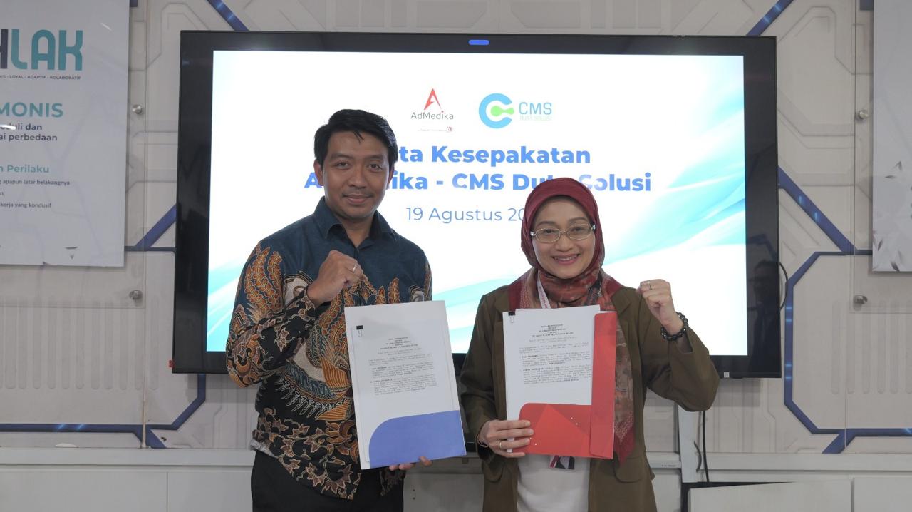 AdMedika-PT CMS Duta Solusi Jalin Kolaborasi Strategis, Perkuat Perlindungan Data dan Efisiensi Klaim Kesehatan