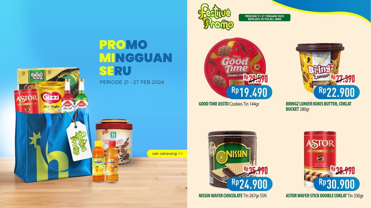 Katalog Promo Hypermart 21-27 Februari 2025, Jelang Ramadan Syrup Marjan Mulai Rp19 Ribuan