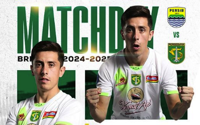 Susunan Pemain Persib vs Persebaya: David da Silva Absen, Malik Risaldi Starter