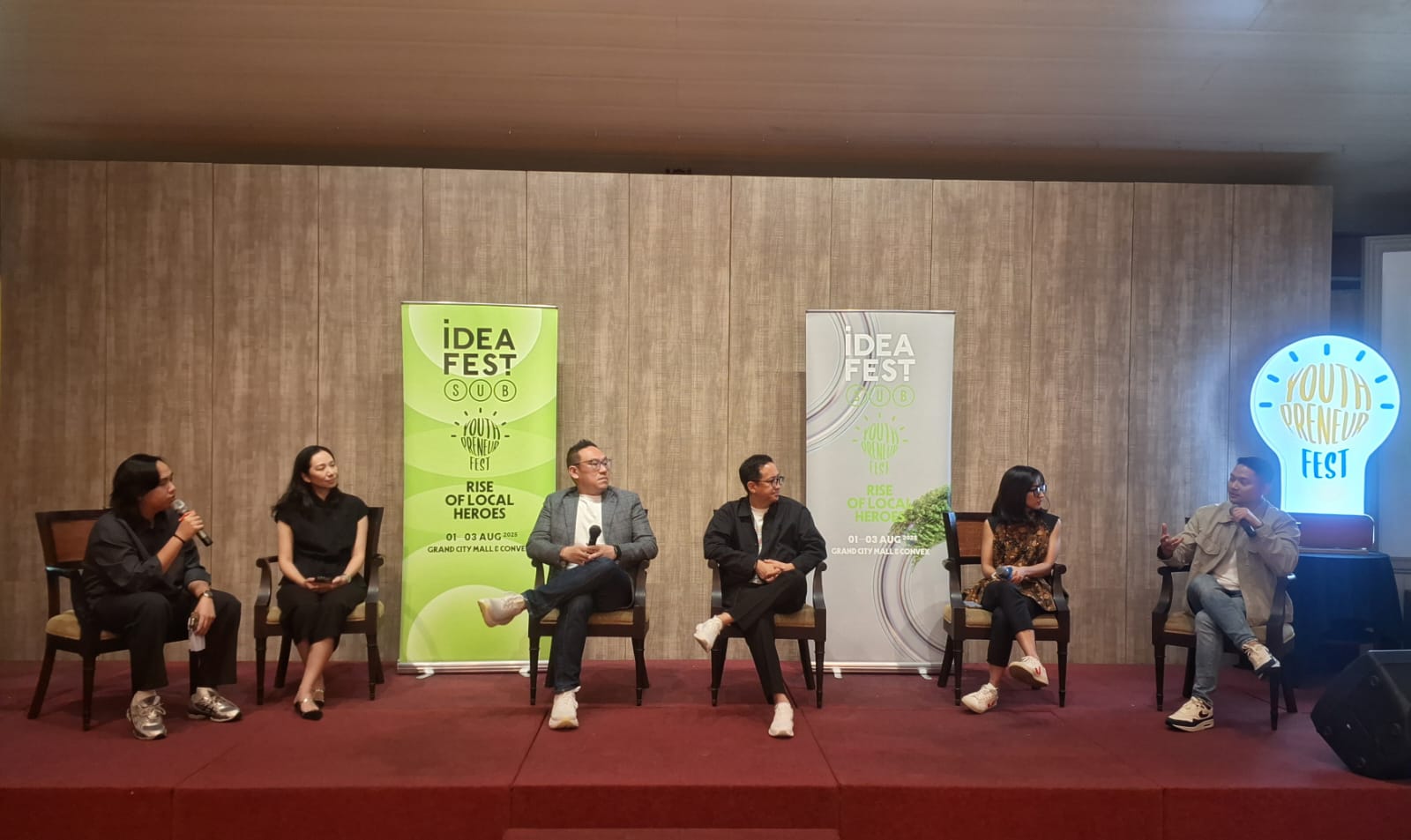 Ideafest Surabaya 2025 x Youthpreneur Fest Rise of Local Heroes akan Hadir di Surabaya pada 1-3 Agustus 2025