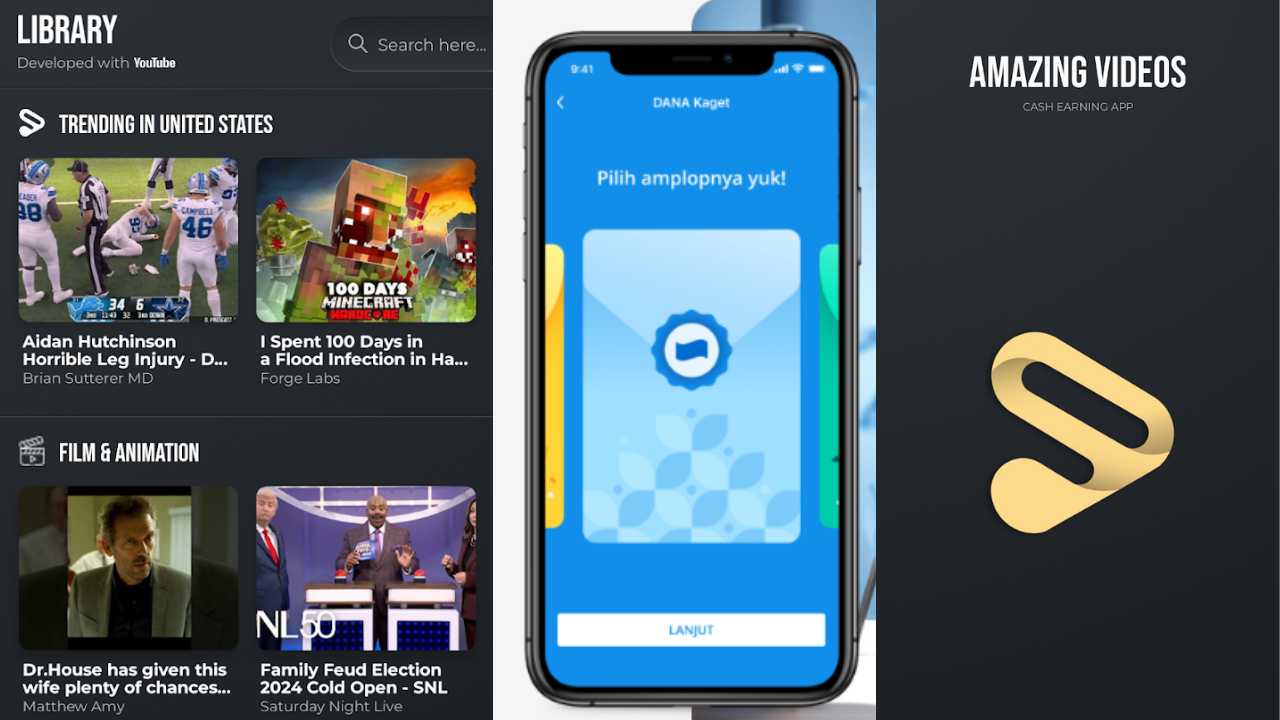 ASYIK! Cuma Nonton Video Seharian Bakal Dikirim Saldo DANA Gratis Rp250 Ribu, Simak Cara Klaim Lewat Aplikasi Penghasil Uang Terbaru 2025
