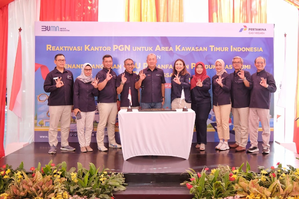 PGN Agresif Kembangkan Market Gas Bumi di Indonesia Timur