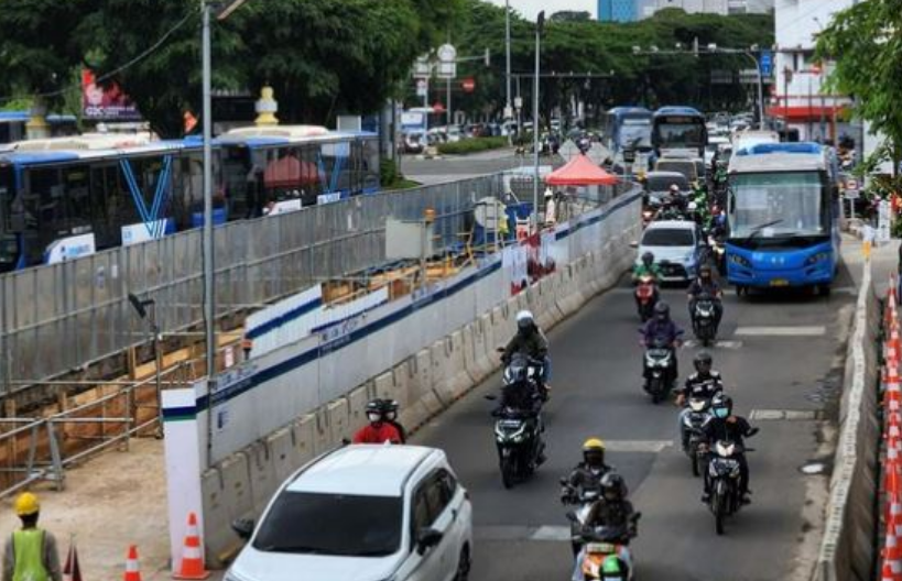 Ada Proyek MRT, Jalan Gajah Mada dan Hayam Wuruk Diberlakukan Rekayasa Lalu Lintas hingga 30 Desember