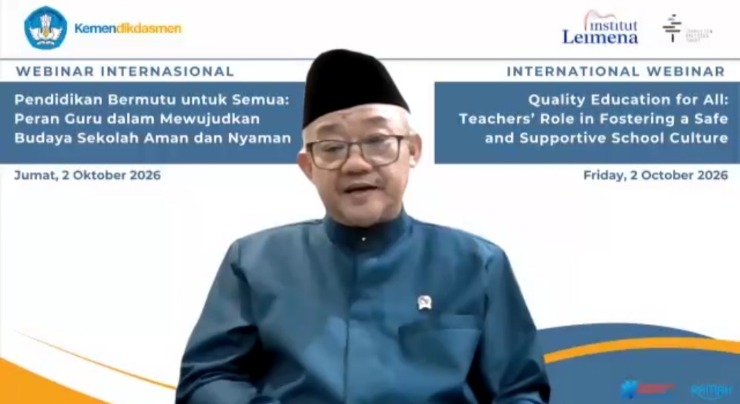 Guru Jadi Kunci Budaya Sekolah Aman dan Nyaman