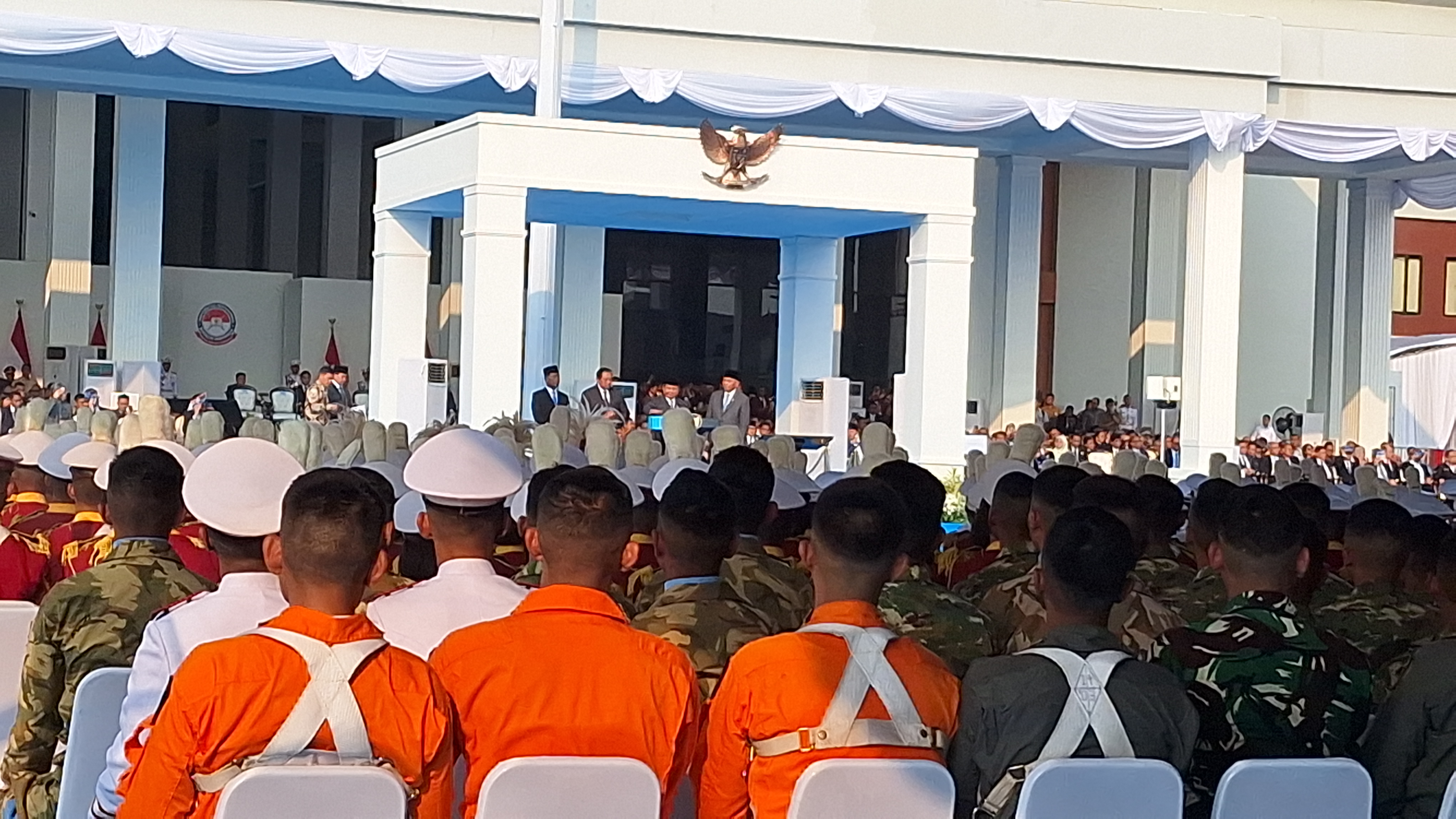 Prabowo Resmikan Kampus Bhineka Tunggal Ika Universitas Pertahanan, Didampingi SBY dan Menhan