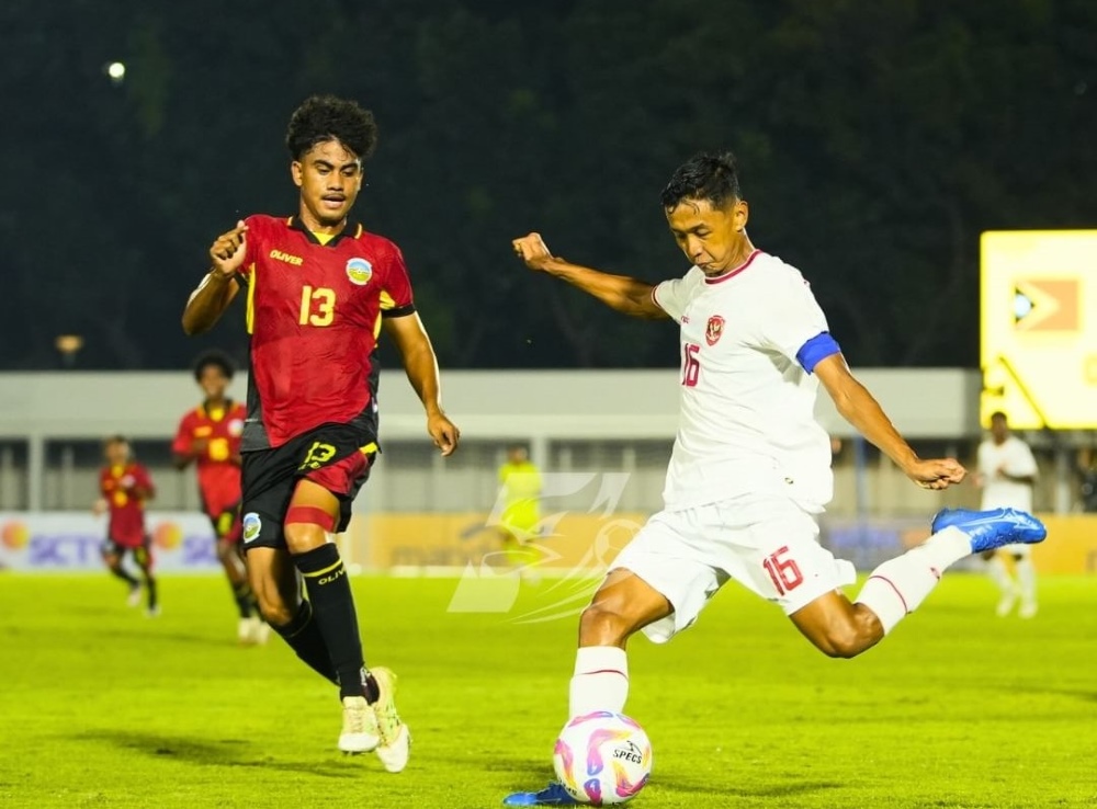 Timnas Indonesia U-20 Tundukkan Timor Leste 3-1, Puncaki Grup F Kualifikasi Piala Asia U-20 2025