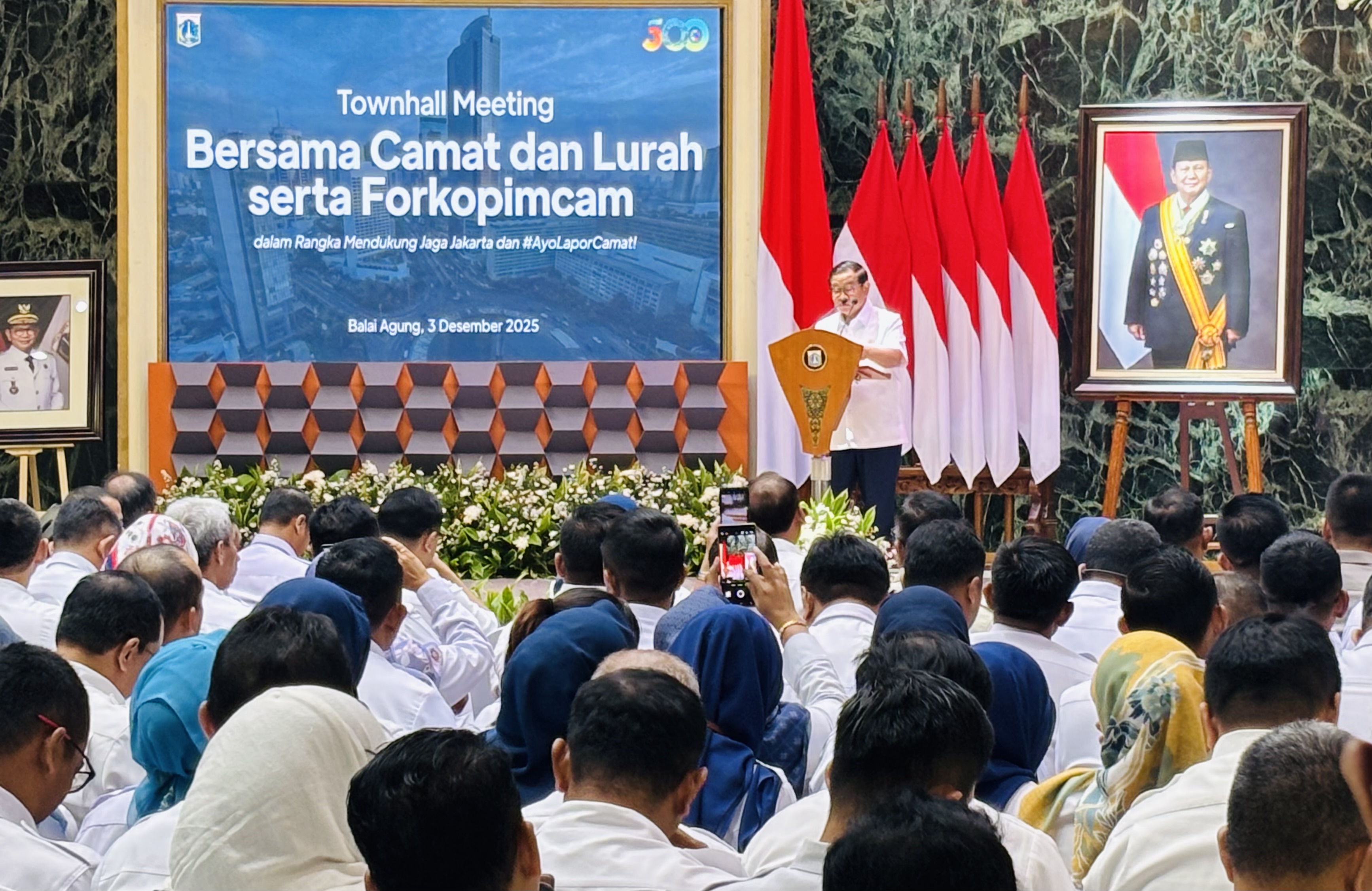 Jakarta Terancam Banjir Saat Nataru, Pramono Kerahkan Camat dan Lurah: Siaga Sejak Sekarang!