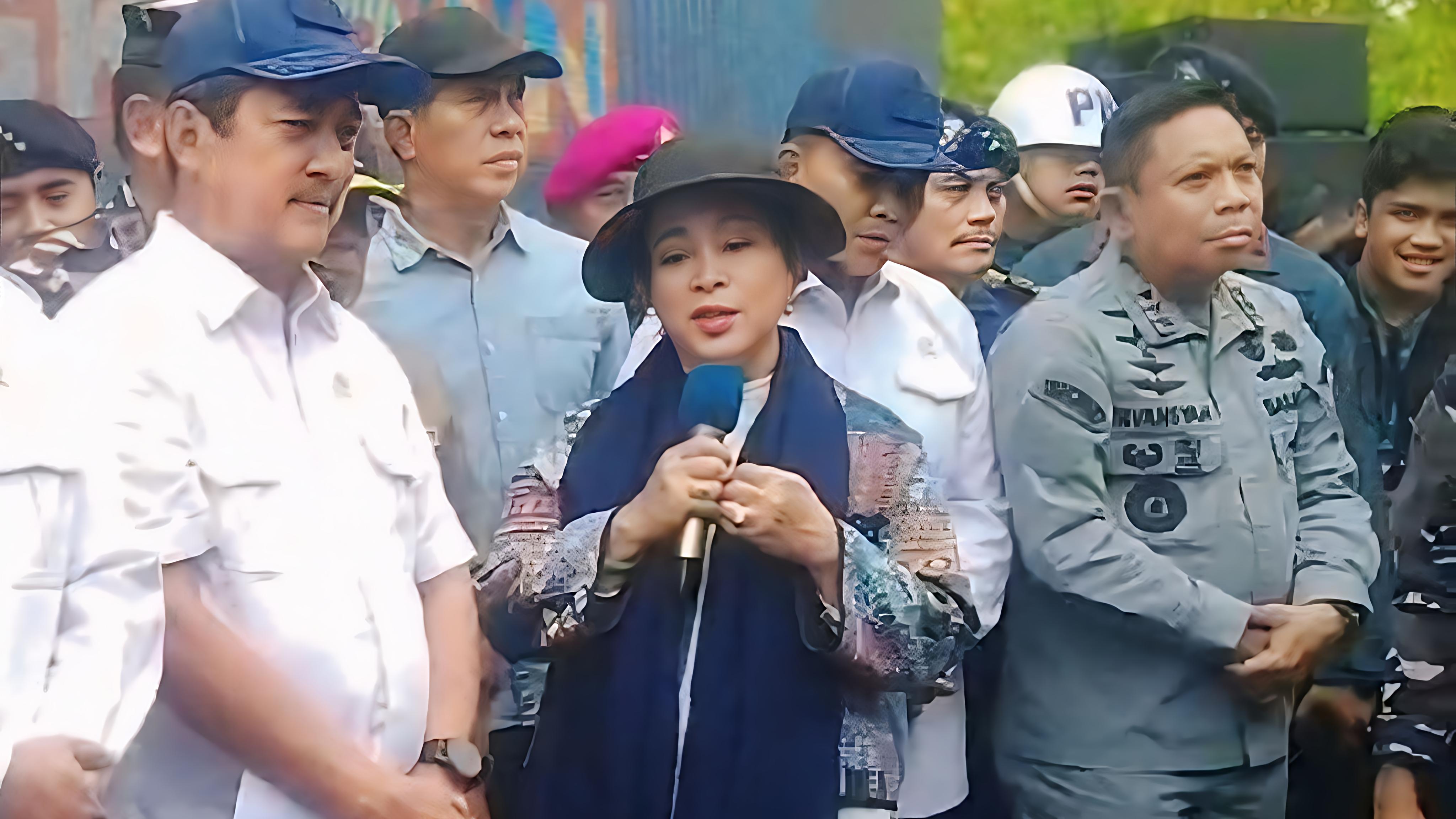 Tinjau Pembongkaran Pagar Laut Tangerang, Titiek Soeharto : Yang Melanggar Hukum Segera Ditindak!