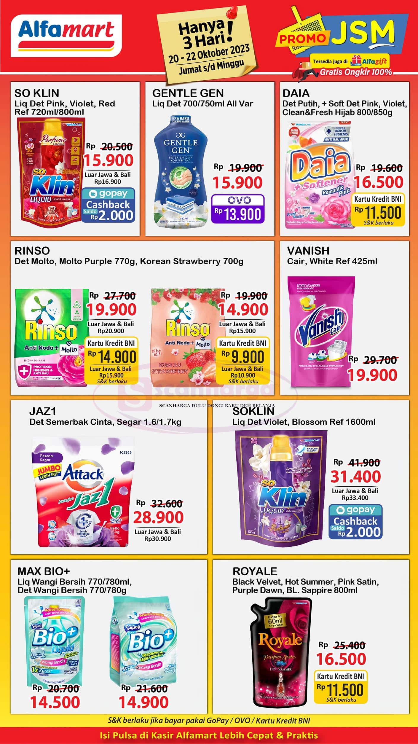 Hanya 3 Hari! Cek Katalog Promo JSM Alfamart 20-22 Oktober 2023, dari Minyak sampai Deterjen