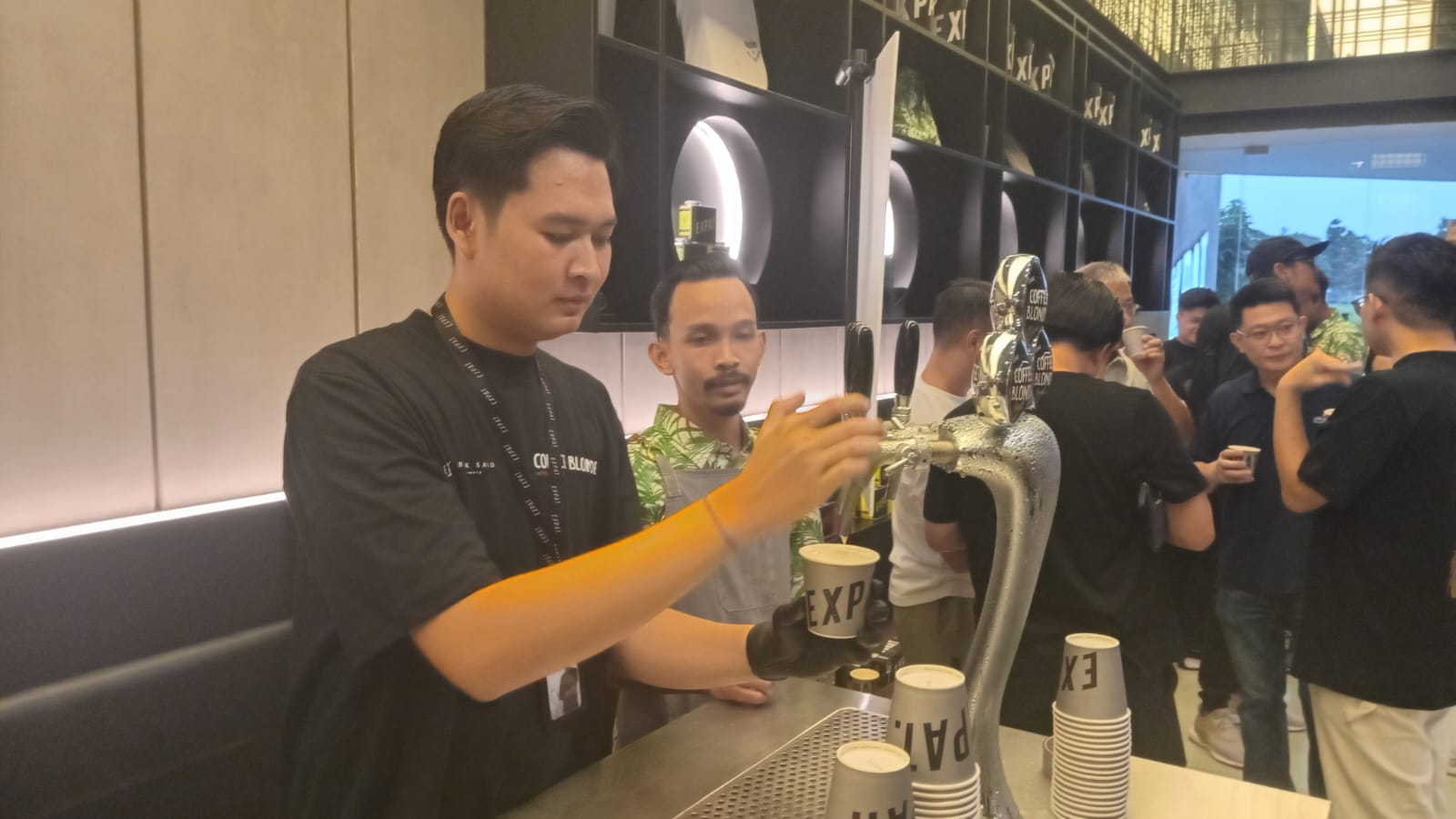 Coffee Blonde, Paduan Bir dan Kopi Kintamani Kreasi Expat. Roaster dan Black Sand Brewery