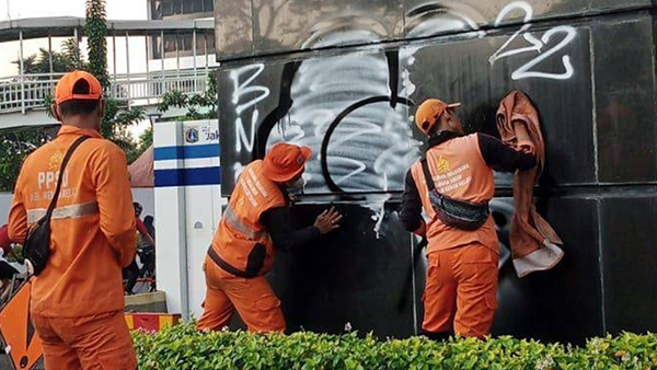Vandalisme Patung Jendral Sudirman, Wakil Walikota Jakpus Ketatkan Pengawasan 