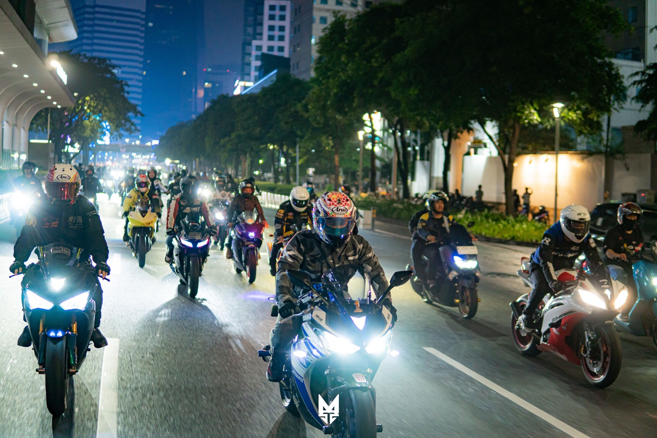 Ratusan Bikers Meriahkan Yamaha Synergy Ride di Jakarta dan Cirebon