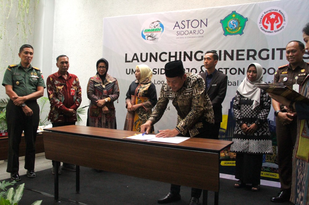 Aston Sidoarjo dan Pemerintah Kabupaten Sidoarjo Resmikan Sinergi UMKM Lokal ke Pasar Global