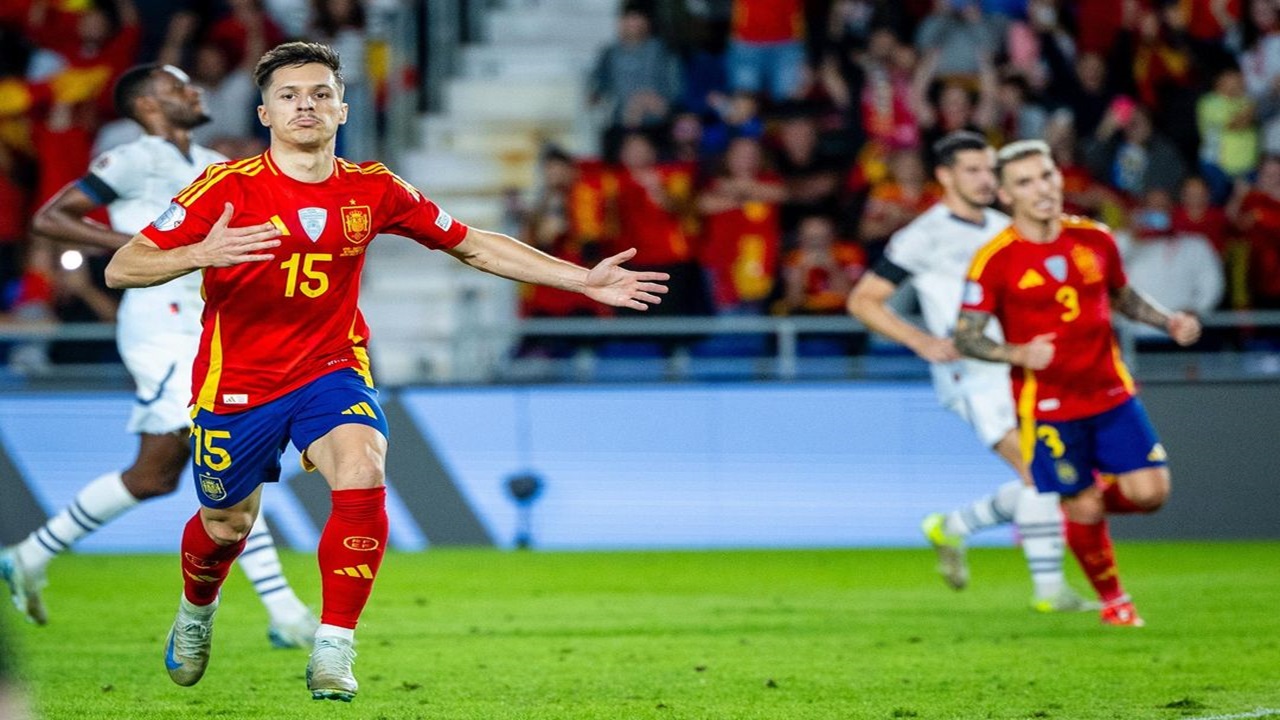 Hasil Pertandingan Spanyol vs Swiss di UEFA Nations League: Pinalti Telat Bryan Zaragoza Menangkan La Roja!