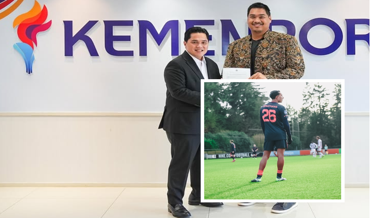 HEBOH! Erick Thohir Serahkan Berkas 3 Calon Pemain Timnas, Dean Zandbergen Datang Bersama Keluarga: Miliano Siap