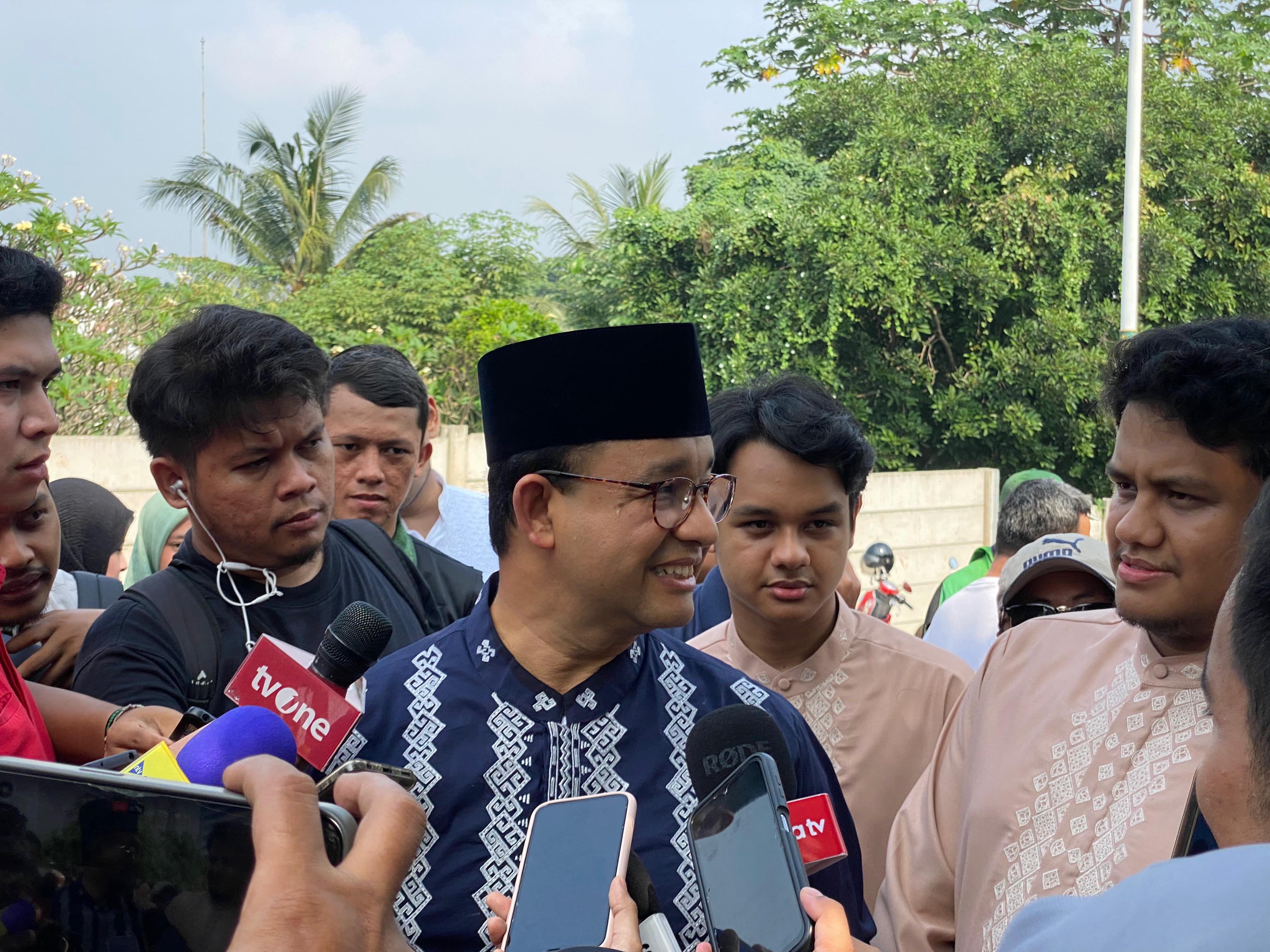 Ditanya Soal Persiapan Pilkada Jakarta, Anies Baswedan Singgung Kasus Kampung Bayam 