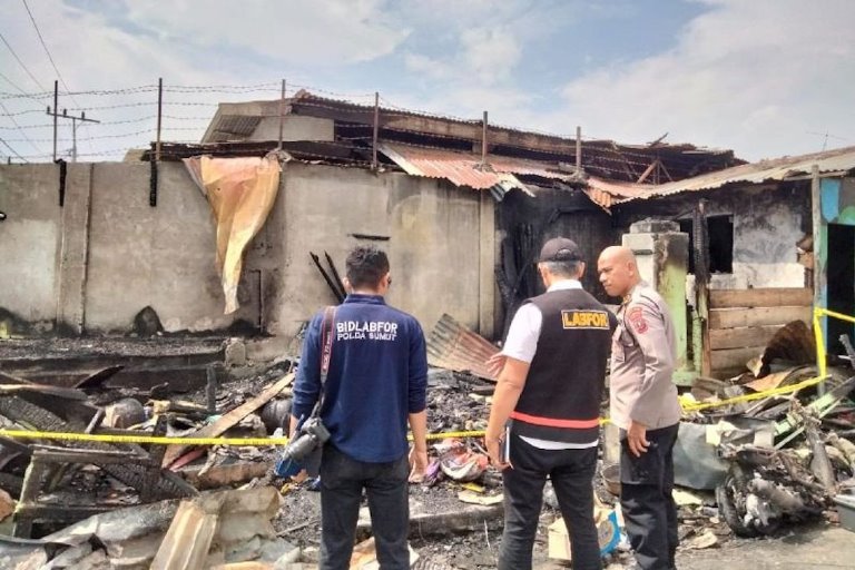 Segini Upah 2 Pembakar Rumah Wartawan di Karo