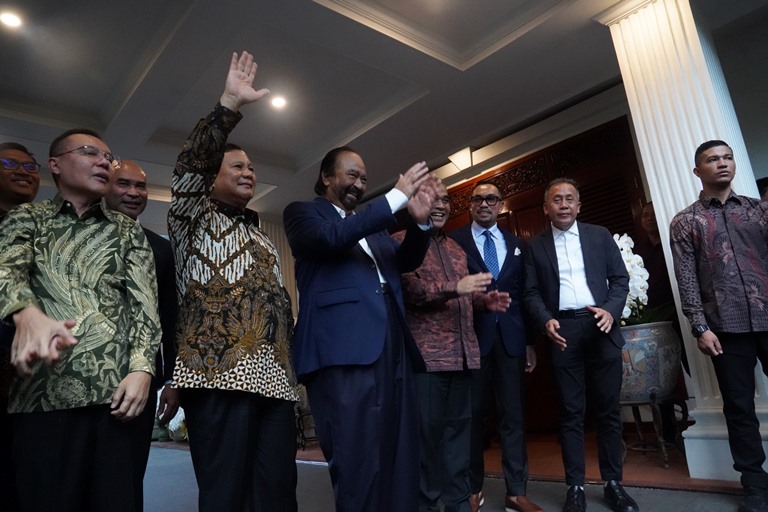 Prabowo: Kita Lihat Perkembangan Setelah PKB dan Nasdem