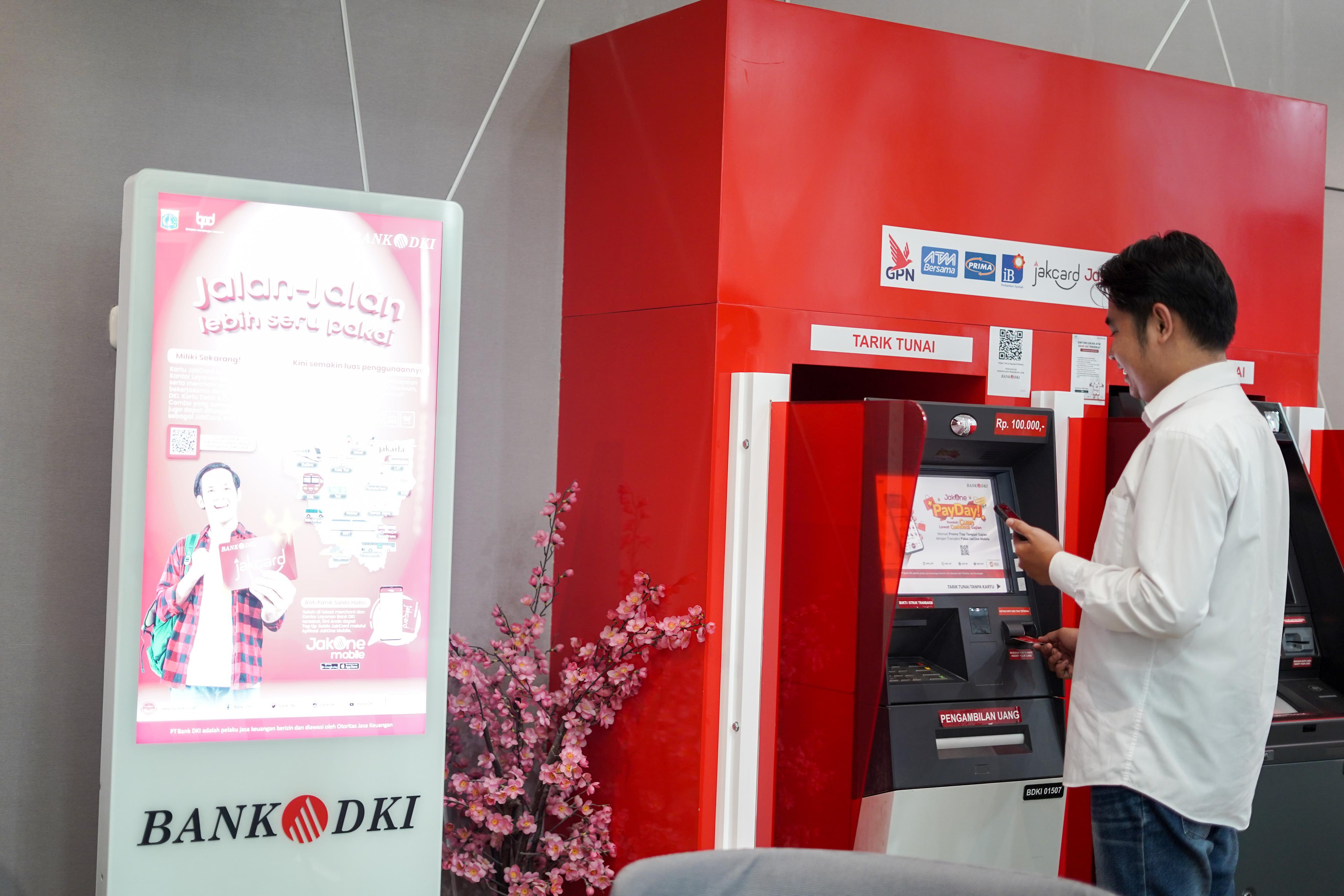 Nah! Layanan Transaksi Antarbank di ATM Bank DKI Sudah Normal