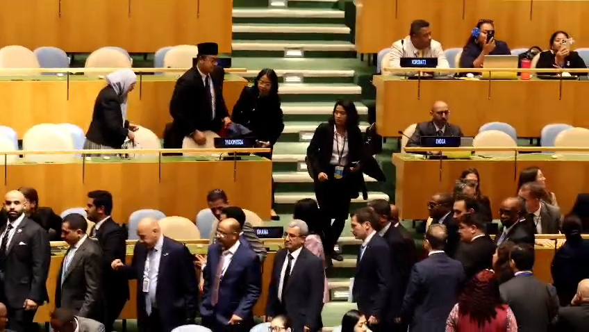 Delegasi Indonesia Walk Out dari Sidang PBB, Netanyahu Lempar Sindiran 'Pengecut Moral'