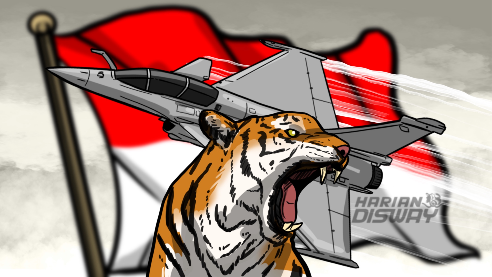 Bonjour Jakarta!: Rafale dan Taring Baru Sang Macan Asia yang Mematikan