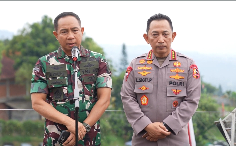 Kapolri dan Panglima TNI Tegaskan Akan Ambil Langkah Tegas Hadapi Aksi Anarkis