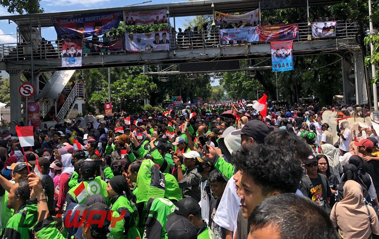 Ini Harapan 50 Ribu Ojol yang Turun ke Jalan Saat Pelantikan Prabowo