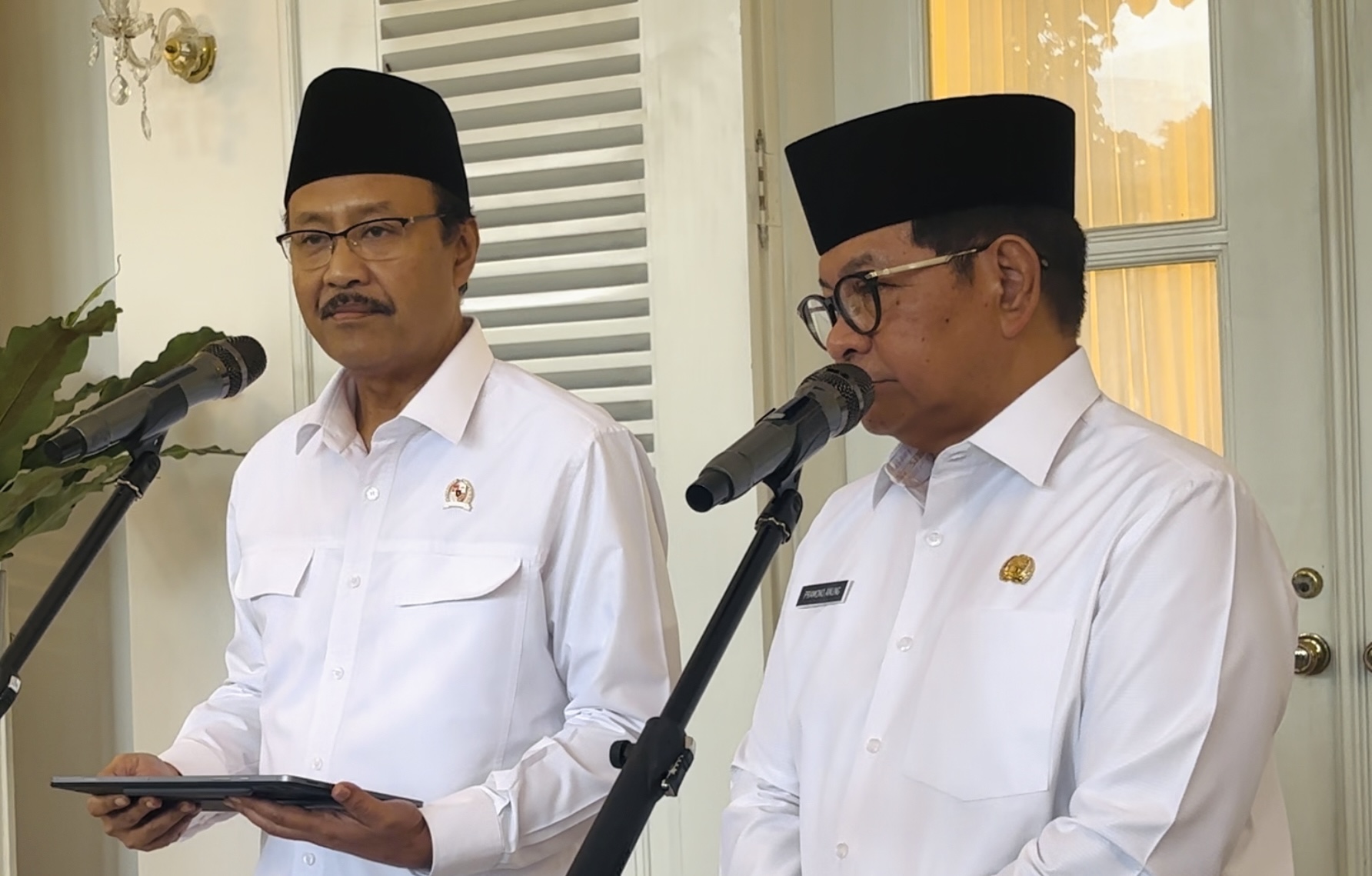 Gus Ipul Minta Lahan ke Pramono untuk Bangun Sekolah Rakyat di Jakarta