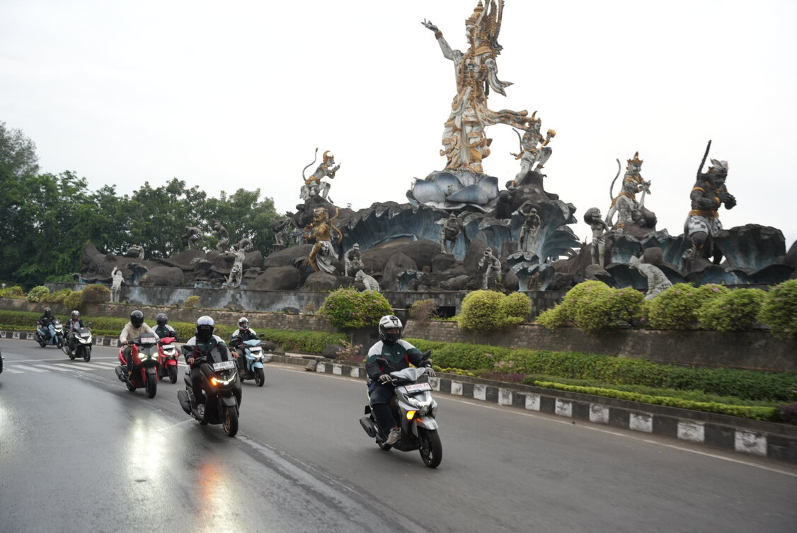 Trek Penuh Tanjakan, Matik No Debat Yamaha GEAR ULTIMA Sukses Taklukkan Jalur Pegunungan Kintamani 