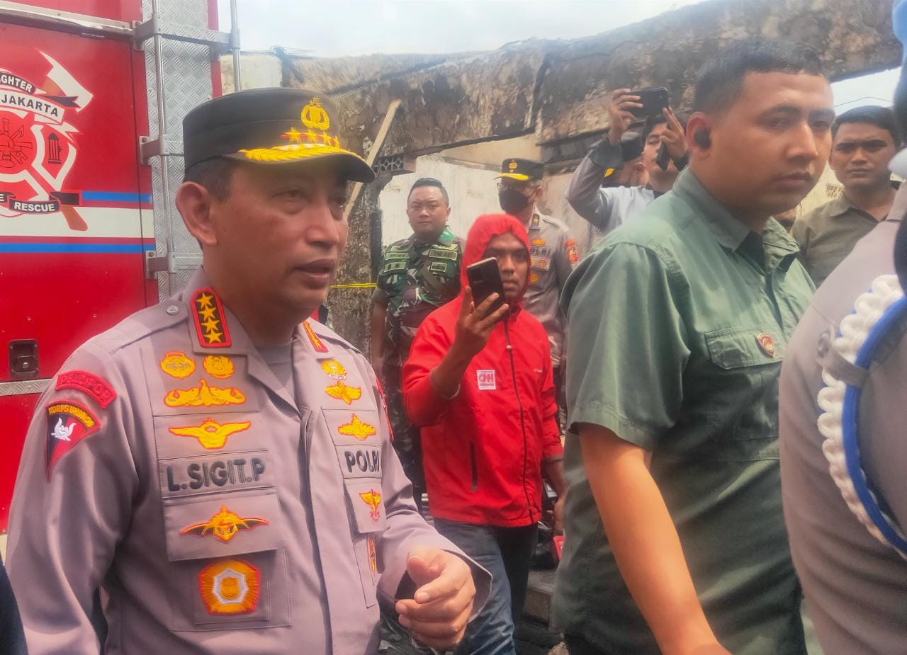 Kebakaran Hebat di Depo Pertamina Plumpang, Kapolri: 'Terjadi Suatu Gangguan Teknis yang Kemudian..'
