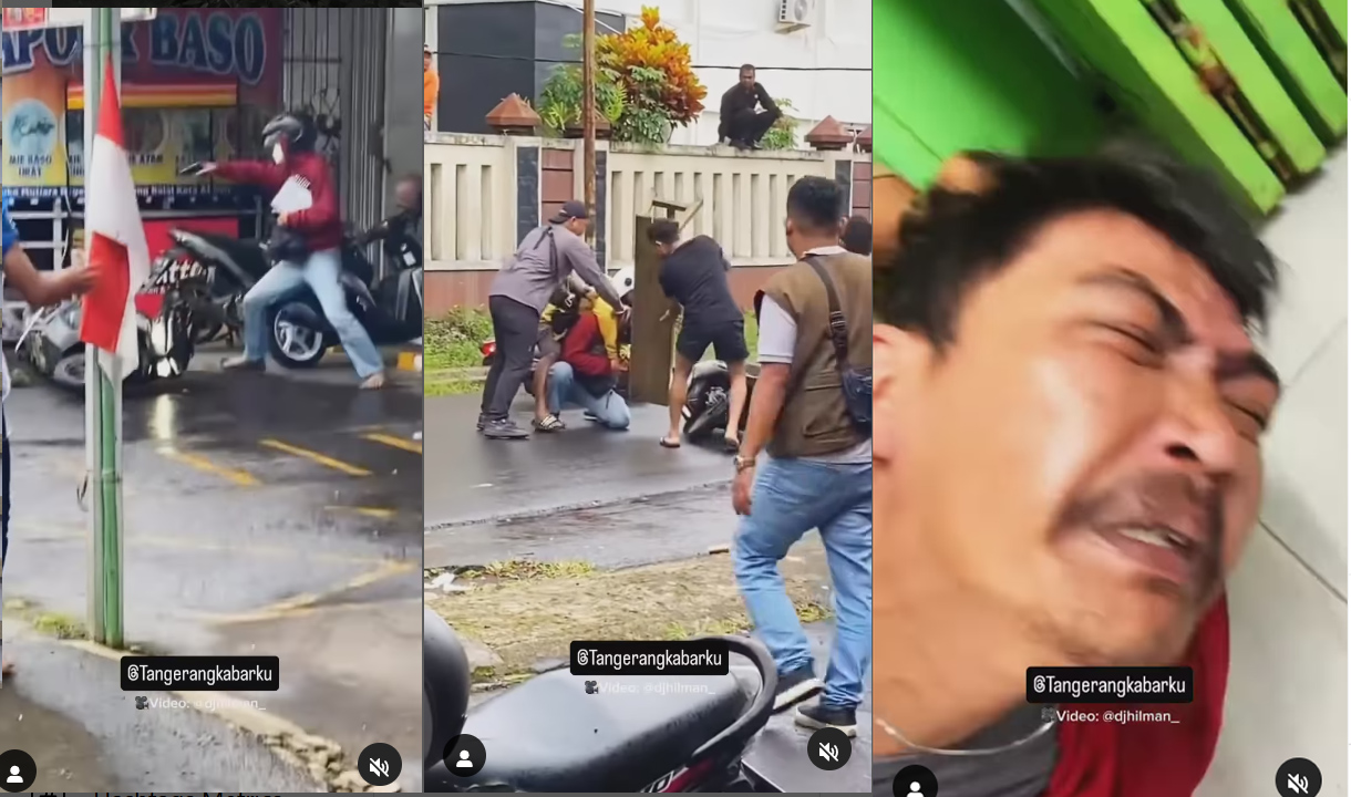 Tegang! Detik-detik Penangkapan Rampok Mini Market, Bongkar CCTV dan Todongkan Pistol