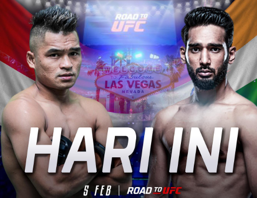 Hasil Duel Jeka Saragih vs Anshul Jubli Final Road to UFC, Patarung Indonesia Dihujani Pukulan