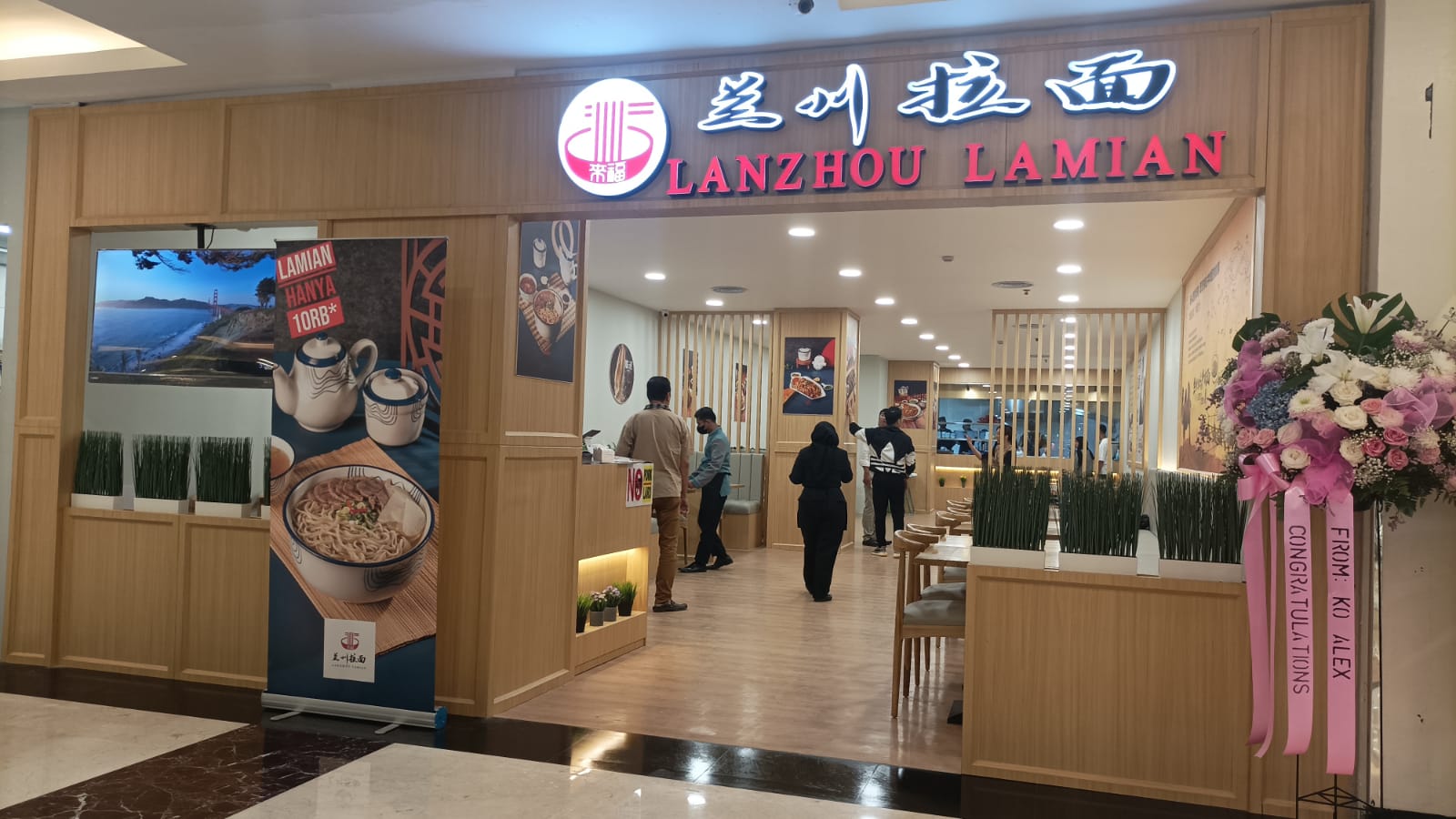 Lanzhou Lamian Buka Gerai Baru di Puri Indah Mall, Lebih Premium dan Banyak Pilihan Menu