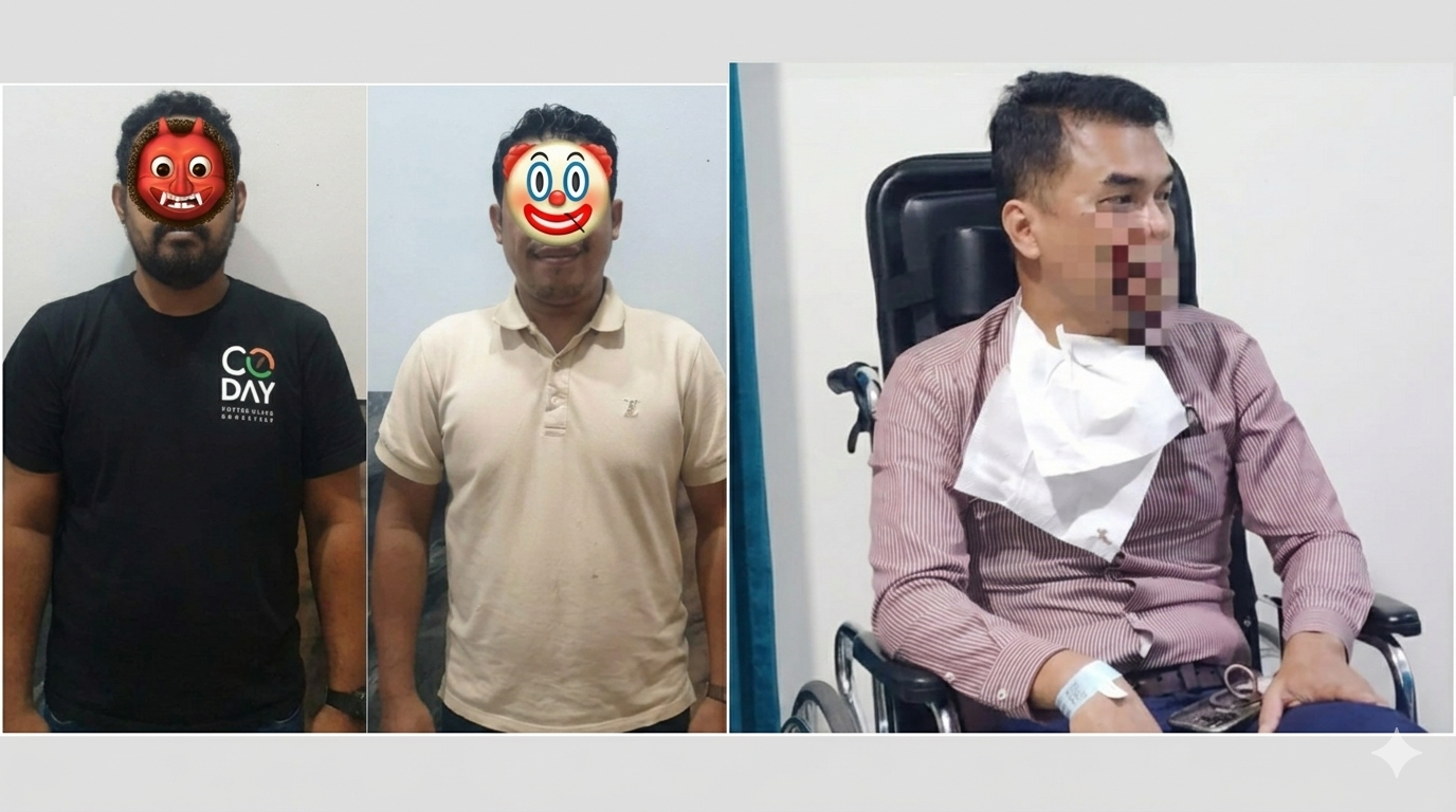 Rasain! Dua Pelaku Pemukulan Bro Ron Ditangkap