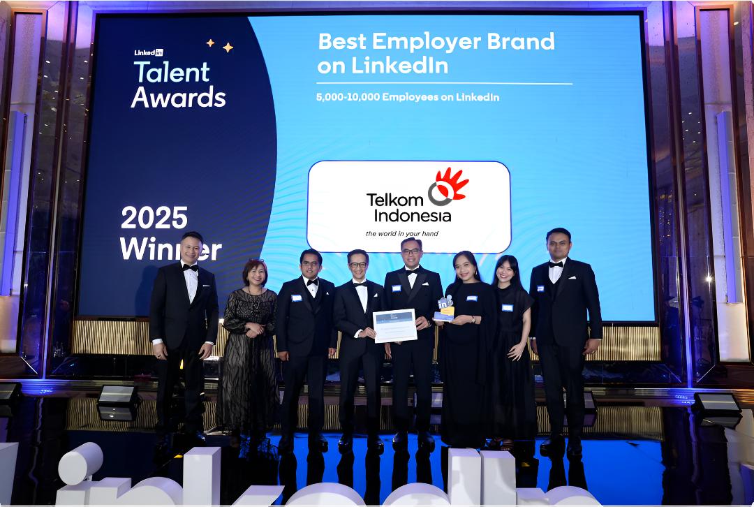 TelkomGroup Bersinar di LinkedIn Talent Awards 2025 