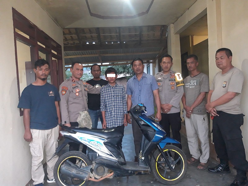 Belum Sampai 24 Jam Reskrim Sumberjaya Berhasil Amankan DPO Pembunuhan AP