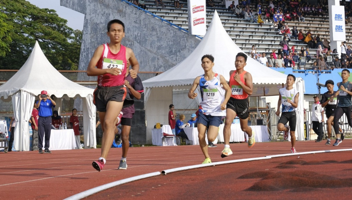 Naik Kelas! Ananda Fitra Juarai Lari 1.000 Meter Putra Energen Champion SAC Indonesia 2023-Sumatera Qualifiers