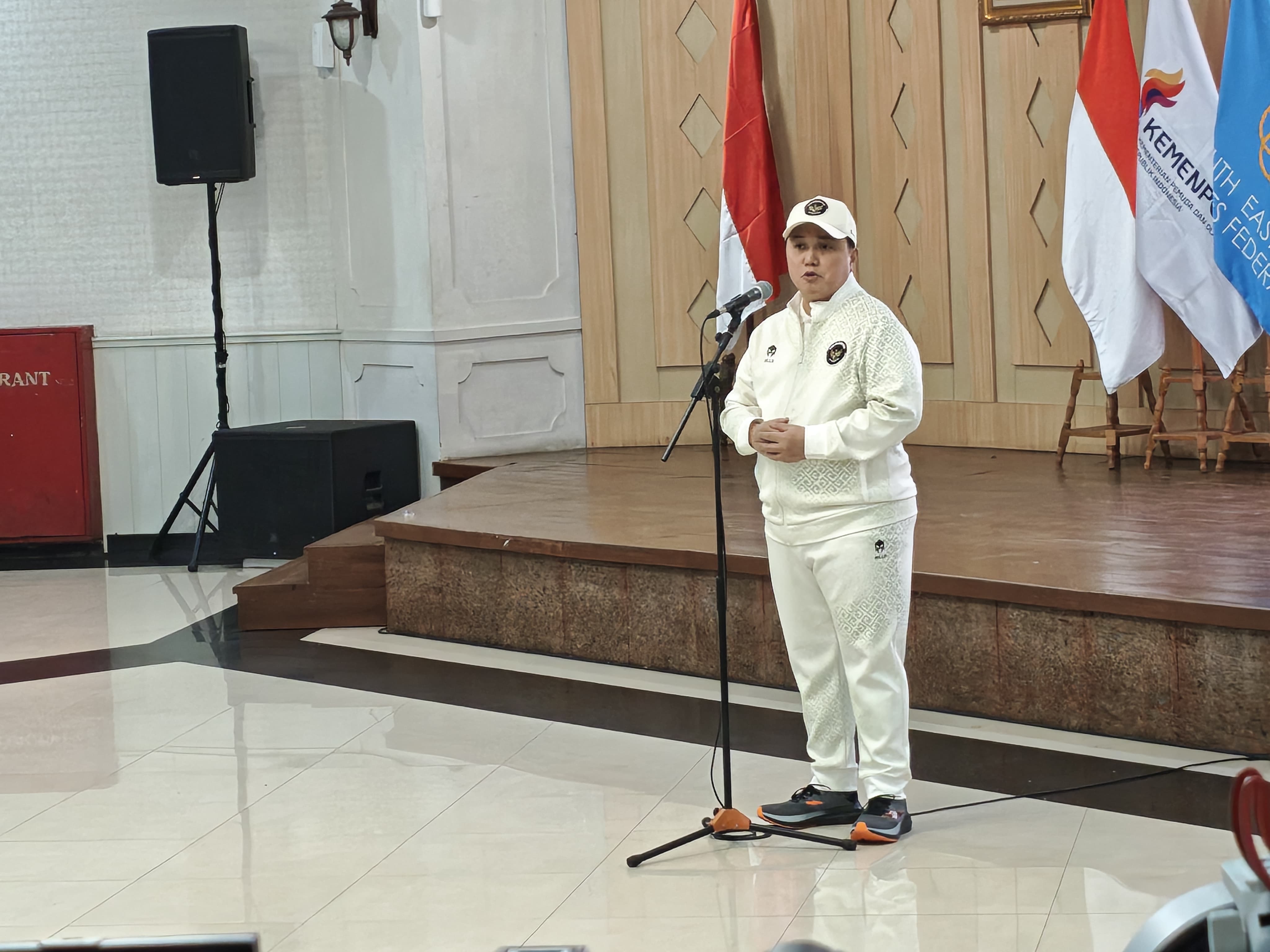 Erick Thohir Kobarkan Semangat Atlet Indonesia Menuju SEA Games 2025