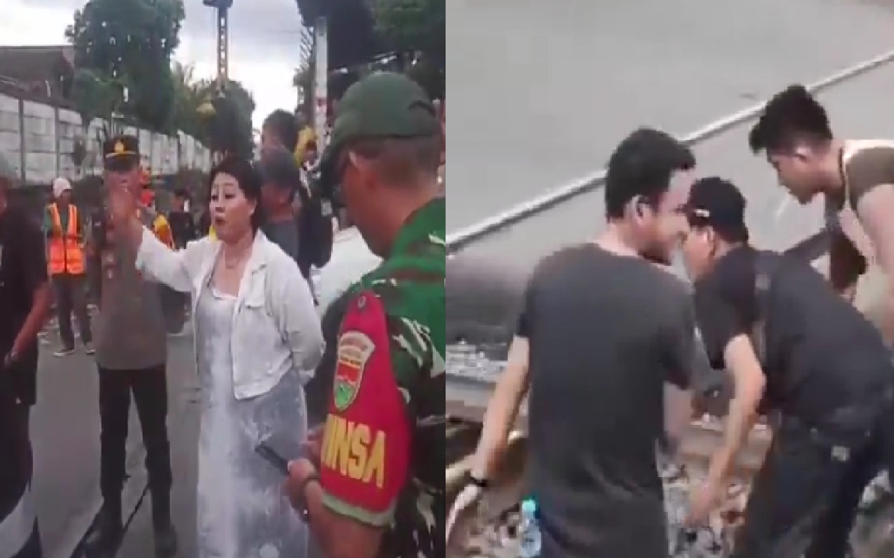 Viral! Warga Protes Sampai Blokir Rel Kereta di Lampung, Diduga Gegara Kecelakaan Mobil