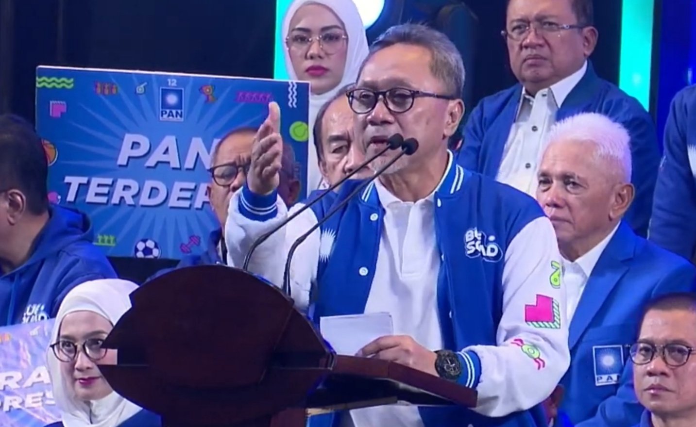 Soal Cawapres Prabowo, Zulhas : Ketua Umum PSSI Sangat Cocok! 