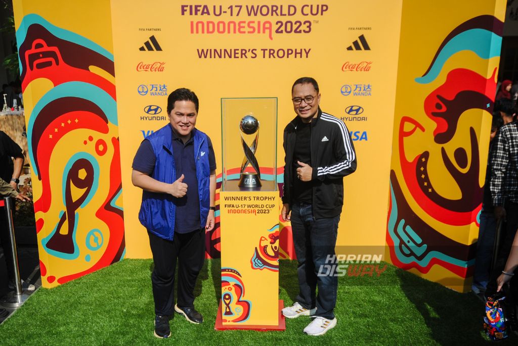 Tur Trofi Piala Dunia U-17 Pecah, Erick Thohir: Surabaya yang Terbaik!