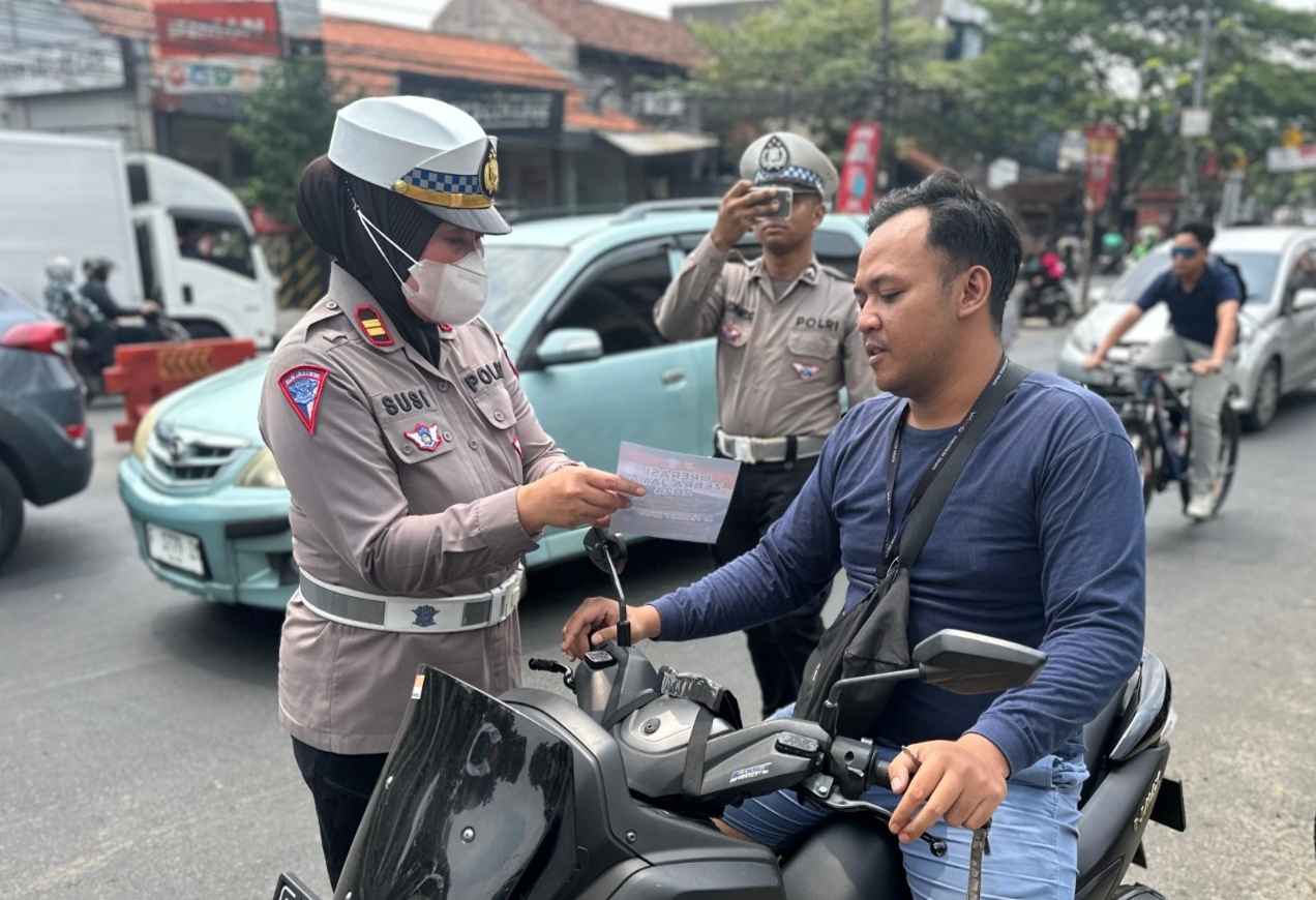 Hasil Operasi Zebra Jaya di Tangsel, 533 Pengendara Lakukan Pelanggaran