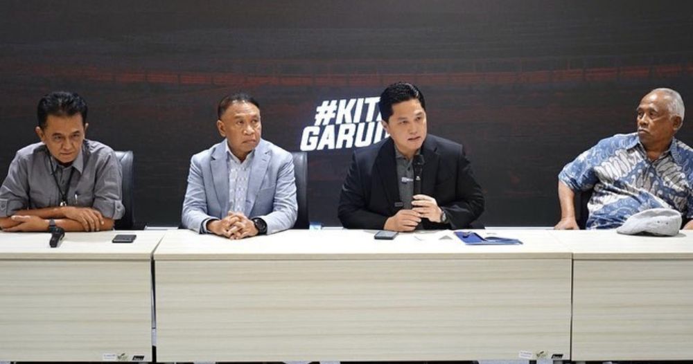 Komentar Erick Thohir Soal Pemain Muda Gabung Polri