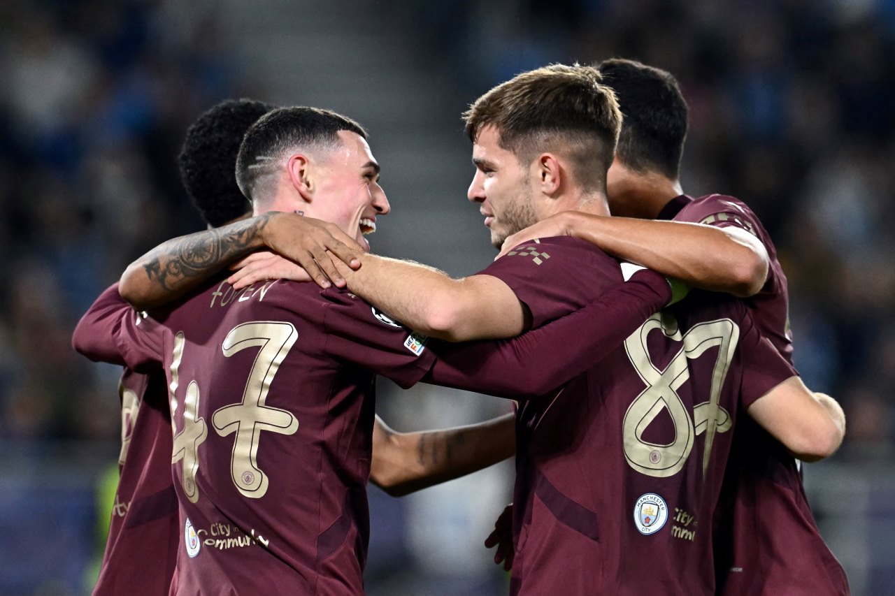 Slovan Bratislava vs Man City 0-4: Phil Foden dan James McAtee Bersinar