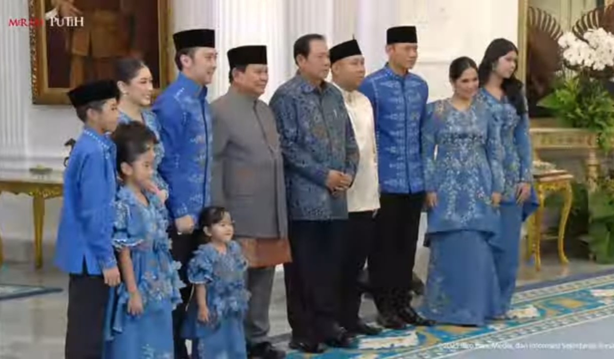 Momen Pejabat Hadiri di Open House Prabowo Istana: Gibran, SBY, hingga Sri Mulyani