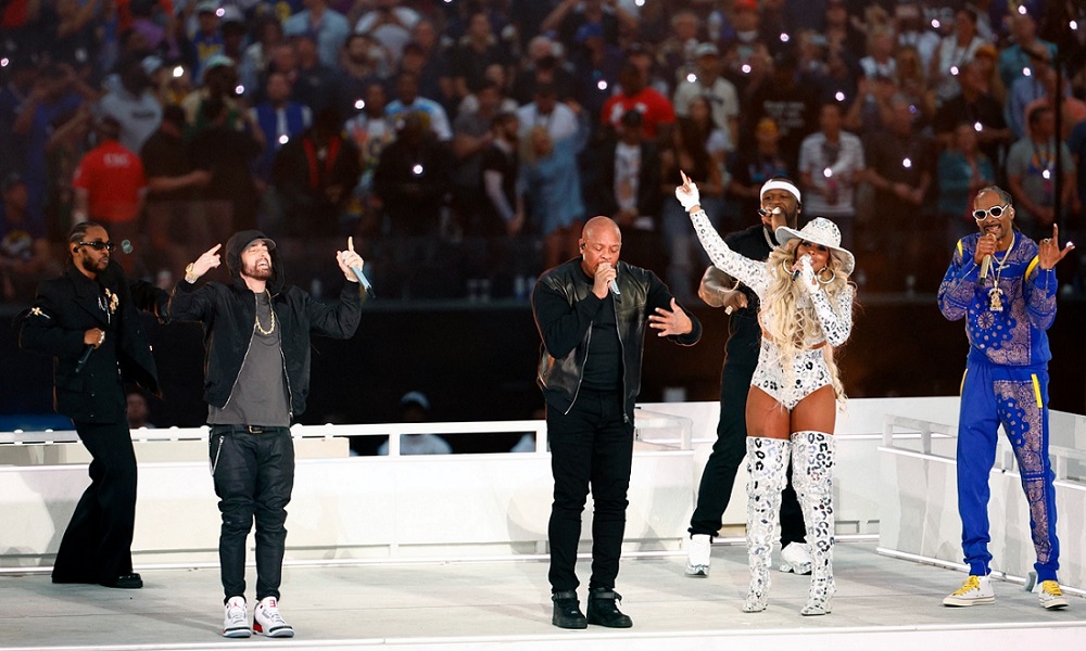 Flashback ke Super Bowl LVI, Ketika Generasi Emas Hiphop Guncang Panggung Halftime Show 2022