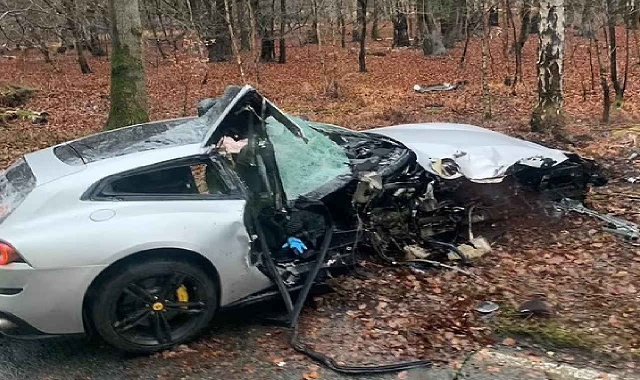 Ferrari Ringsek Milik Michail Antonio Dijual di eBay, Harganya Turun Drastis Jadi Rp1,1 Miliar