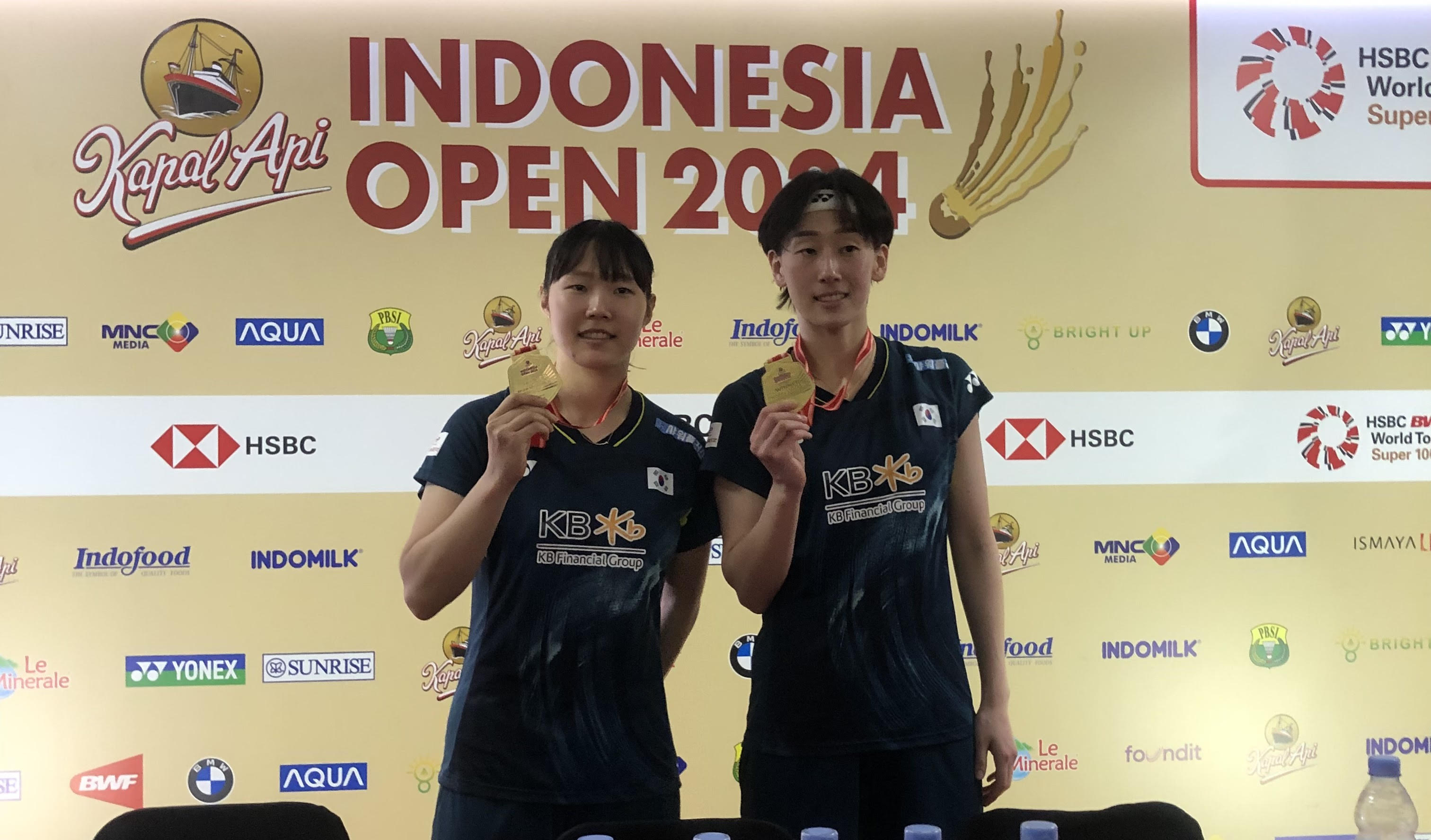 Baek Ha Na/Lee So Hee Pertahankan Gelar Indonesia Open 2024, Akui Berkat Dukungan Suporter