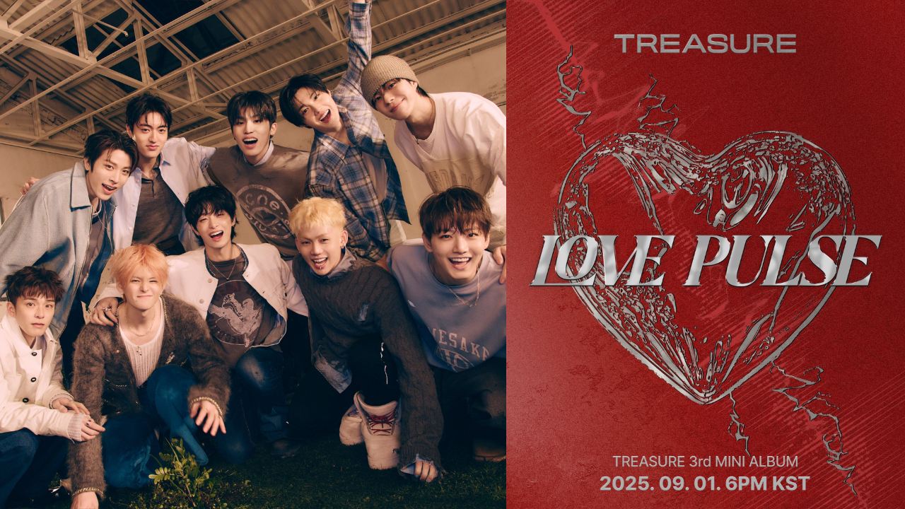 TEUME Happy! TREASURE Comeback 1 September 2025 dengan Album LOVE PULSE 