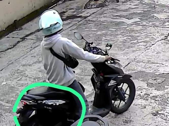 Polisi Ringkus Pencuri Helm Komika Rispo dalam 24 Jam, Berakhir Damai